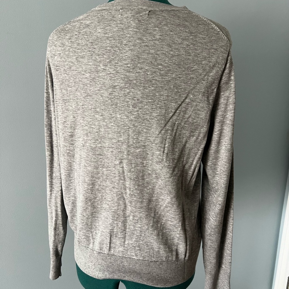 Gray Button-Up Cardigan - Picture 2 of 5